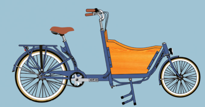 The new “Bike Bus” comes in two- and three-wheel styles.