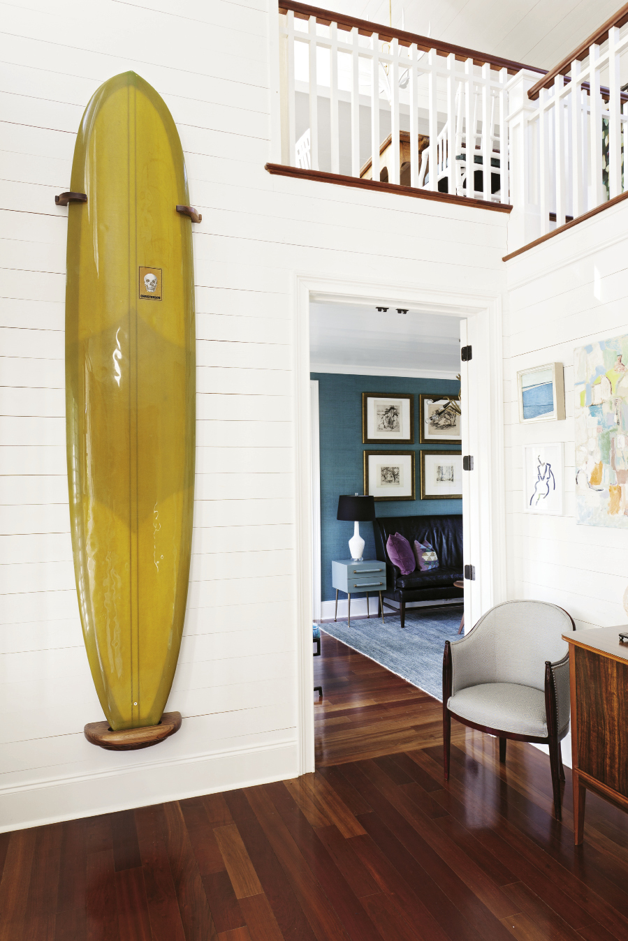 “Steve has quite a quiver of boards. I found myself hoping he’d hate this one because I loved the color so much,” says Lynne.
