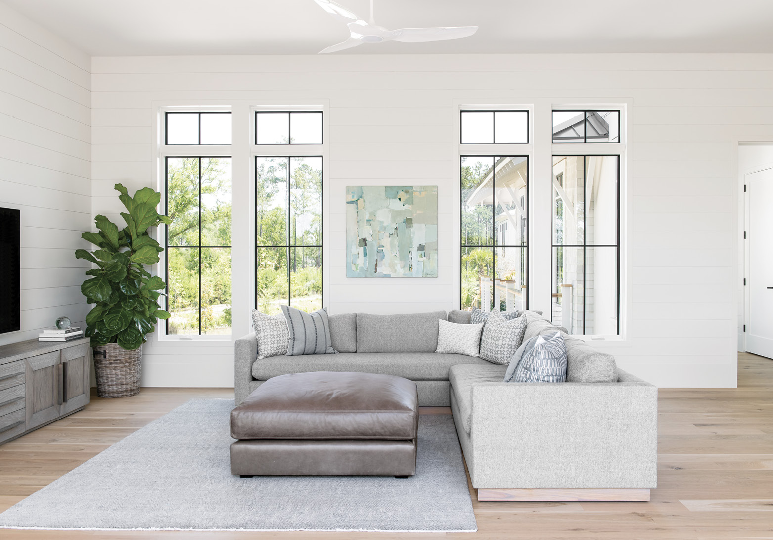The HomeNature sectional.
