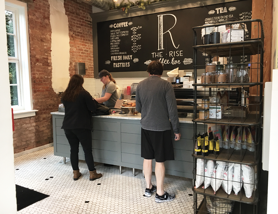 Public spaces at The Restoration include The Rise coffee shop, as well as a courtyard, a gallery, rooftop restaurant and bar The Watch, and a spa.
