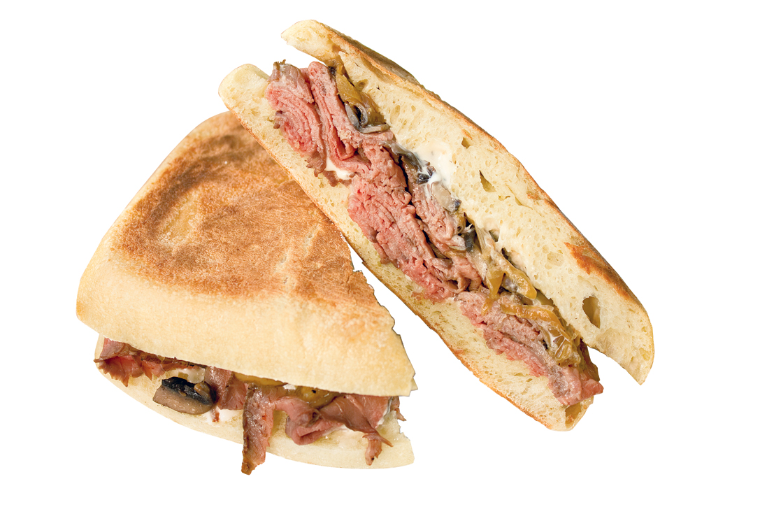 Lunch Break  “The meat selection at Ted’s is fantastic.” Wagyu beef sandwich, $9.50,  Ted’s Butcherblock