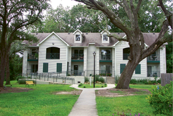 The GrandOak community for seniors under preserved oaks in West Ashley