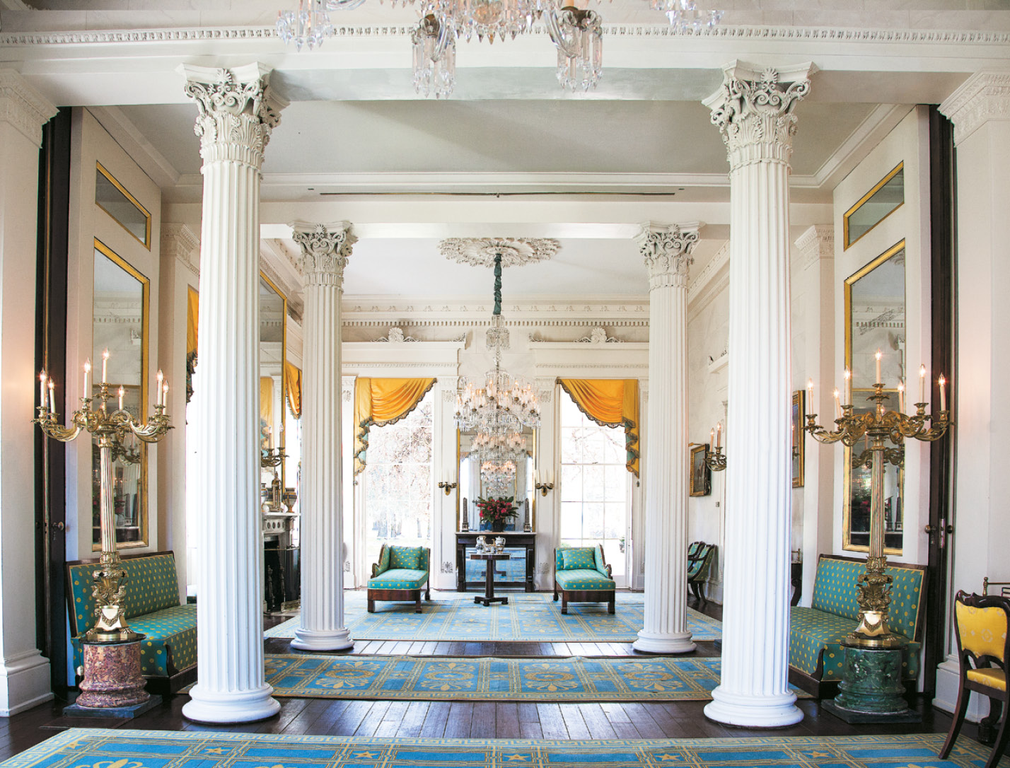 Millford’s double parlors host a classical music concert on September 18 (visit classicalamericanhomes.org).