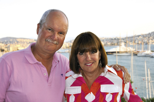Millard with Jay, her husband of 31 years