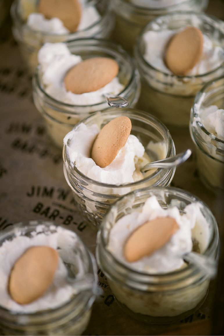 and banana pudding