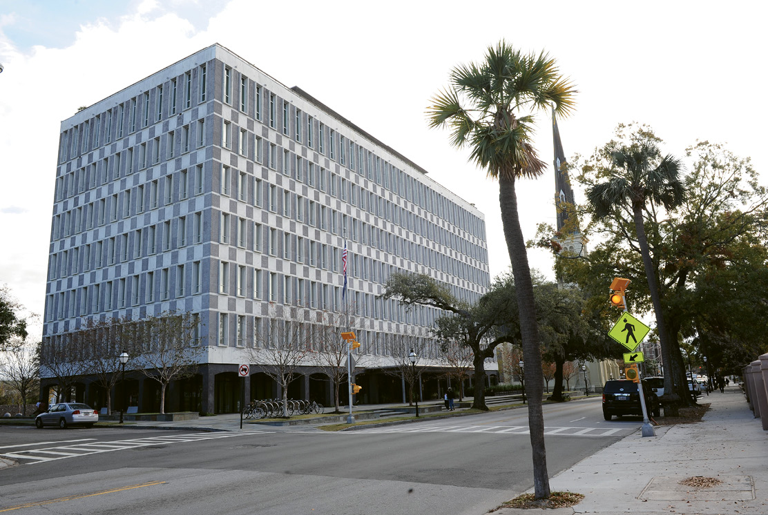The Dewberry, the long-empty L. Mendel Rivers Federal Building transformed into a mid-century gem