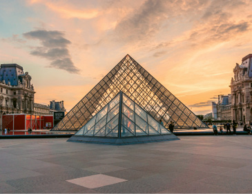 Museum Quality - “I get goosebumps thinking about the Louvre. It’s amazing, seeing the mix of modern and ancient.”
