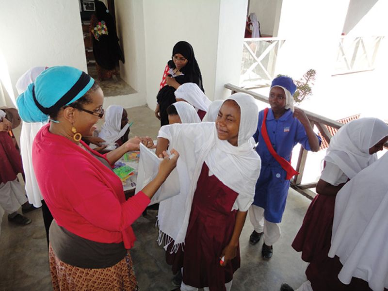 Matthews also created a partnership with the National Museums of Kenya, connecting middle school students in Cincinnati with their peers in Lamu, Kenya, the oldest continually inhabited town in the country.