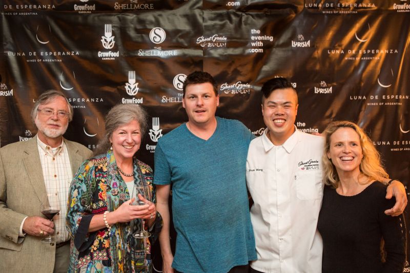 Andy Berly of Luna de Esperanza, Dr. Dede Waring, Eric Milley, Shuai Wang, and Sara Clow