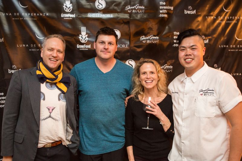John Zahl, aka DJ JAZ, Eric Milley, Sara Clow, and Shuai Wang