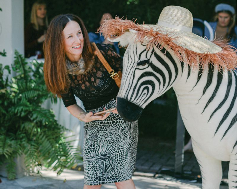 Wild decorations abounded and provided the perfect photo opportunities.