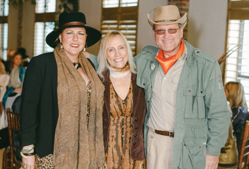 Norton and Hodges founder and designer Suzette L. Bussey with Ellen and John Latsko