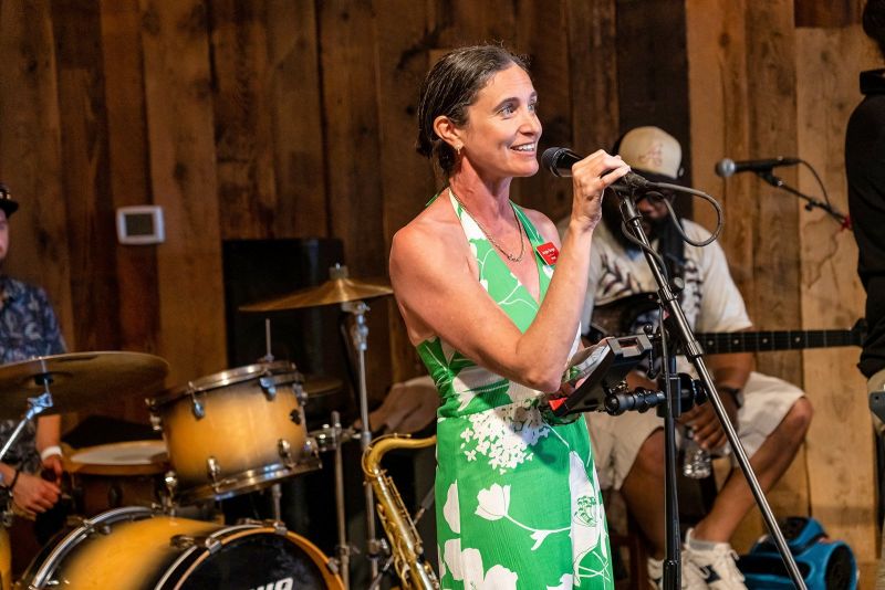 Lowcountry Local First executive director Jacquie Berger welcomed guests to the 14th-annual event.