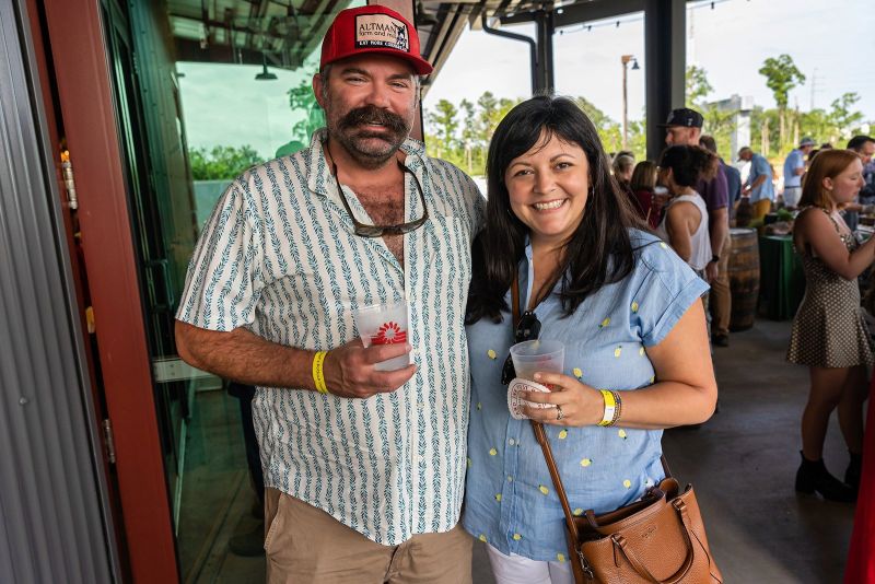 Will and Tiffany Altman of Altman Lowcountry Local First pose for a photo.