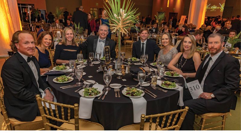 CIS board member Amy Chase (second from left) with members of Blackbaud’s senior executive team
