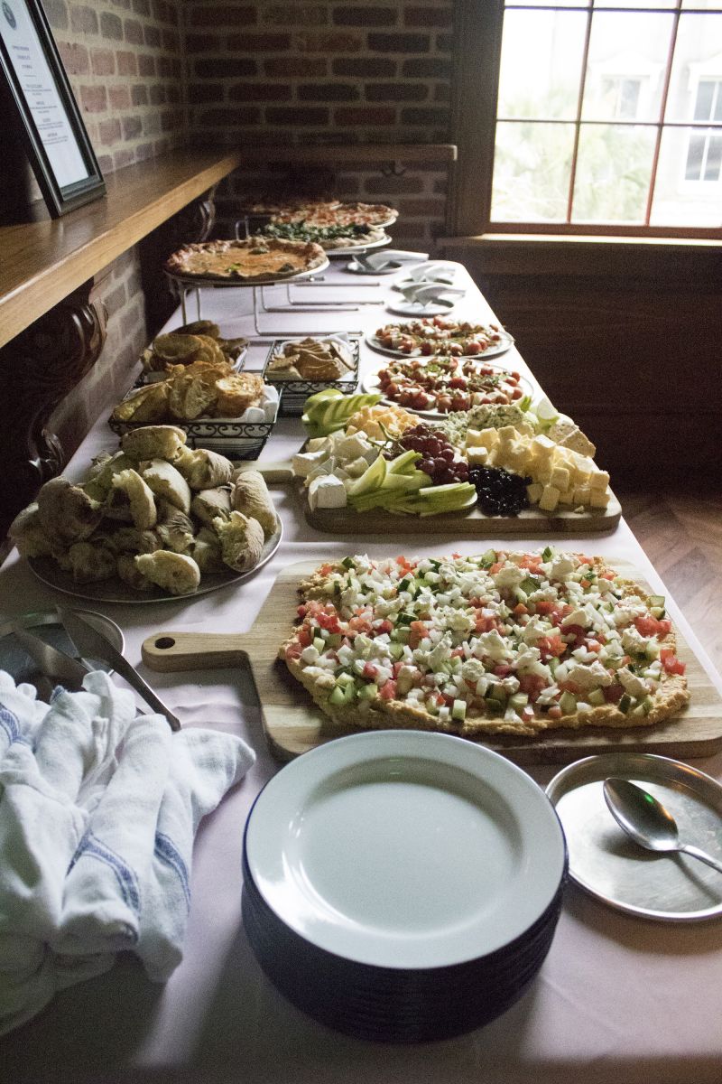 Small bites catered by Uptown Social