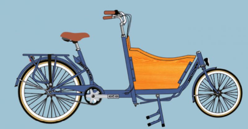 The new “Bike Bus” comes in two- and three-wheel styles.