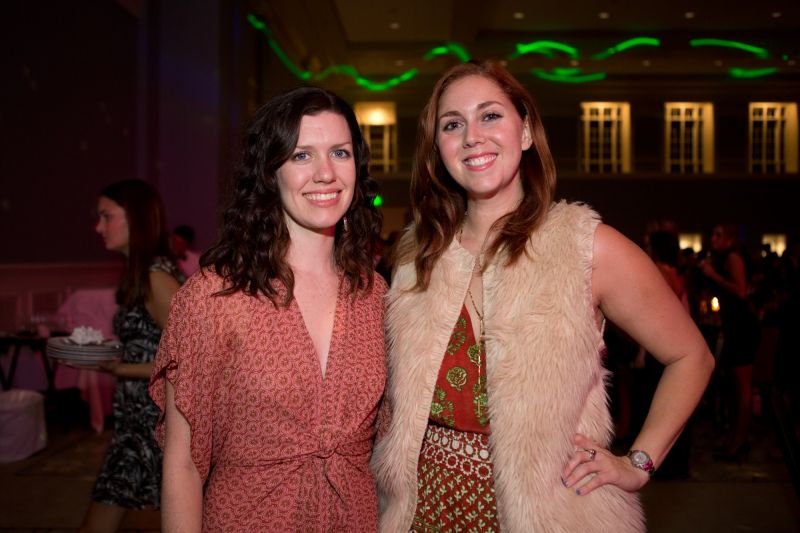 Maggie Roudsari and Samantha Mills