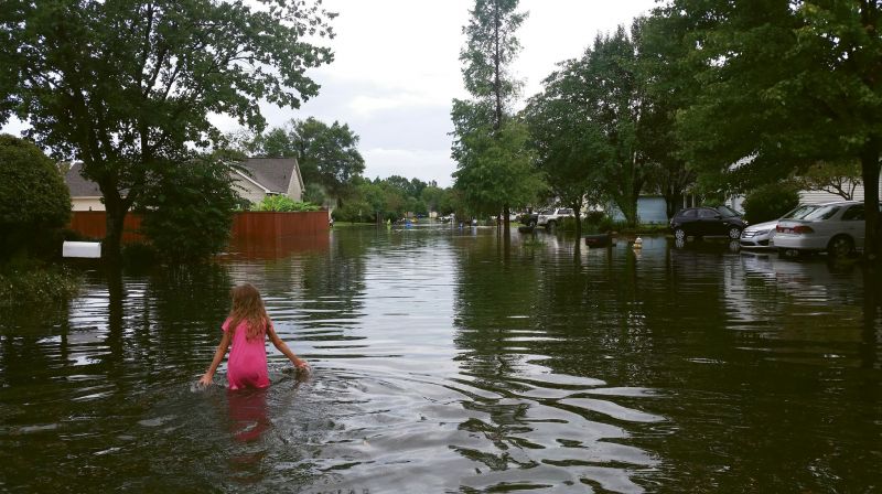 The Church Creek drainage basin, comprised of nearly 5,000 acres along the Ashley River, was historically mostly old phosphate mines and marsh. Today, it’s approximately 80 percent developed, including the flood-prone neighborhoods of Shadowmoss and Hickory Hill, among others. The city has spent more than $3.5 million on improvements and monitoring stormwater runoff from new development to try to mitigate adverse impacts, but problems persist. The area is a focus for the Dutch Dialogues team, and a likely target for green infrastructure.