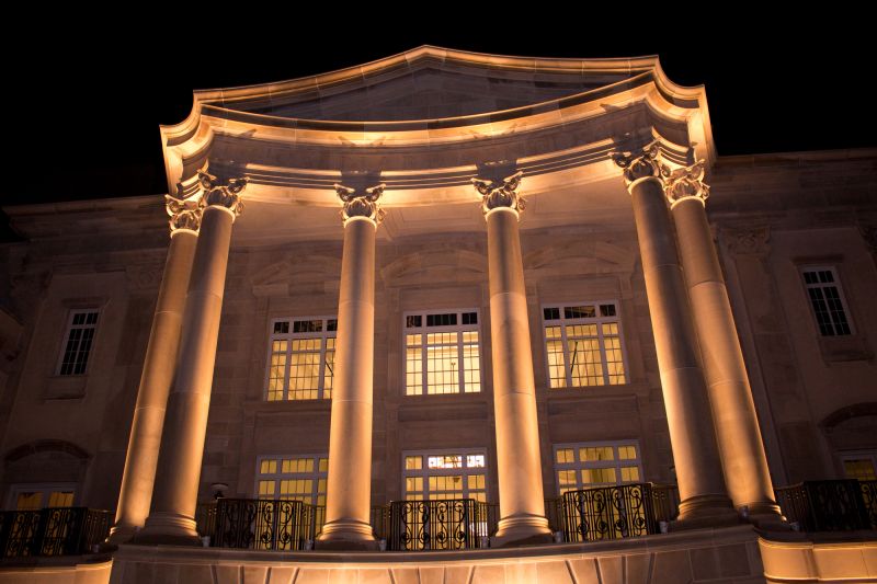 The Gaillard by night