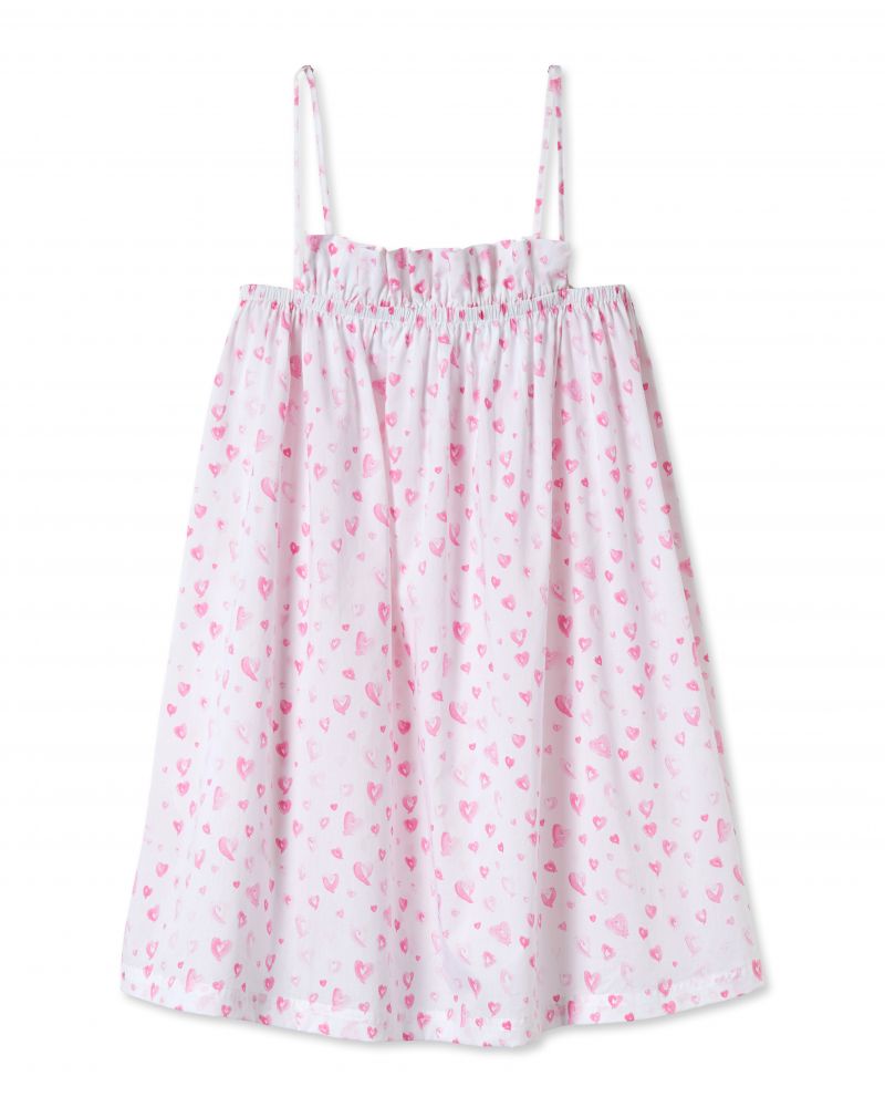 Lake Pajamas &quot;Heart&quot; ruffle dress, $84 at Lake Pajamas
