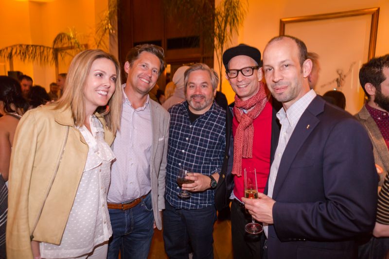 Carrie and John Morey,Matt and Ted Lee, and a friend
