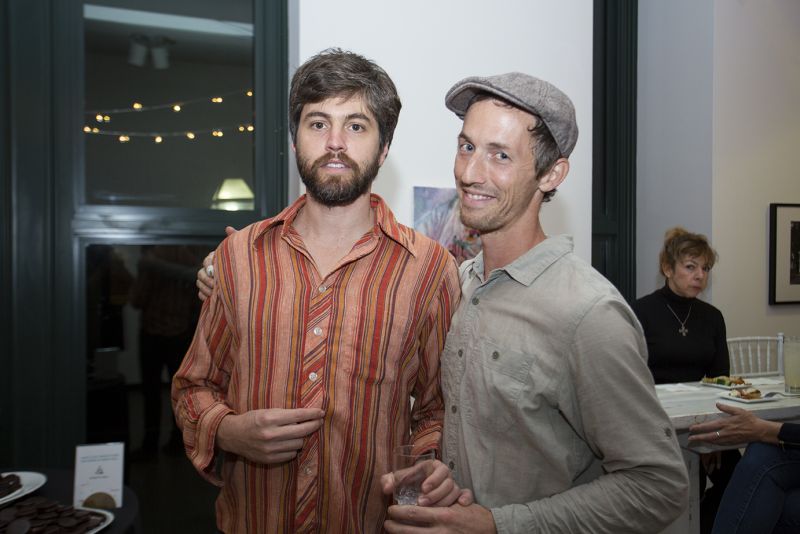 Musicians Joel T. Hamilton and Ian Gleason
