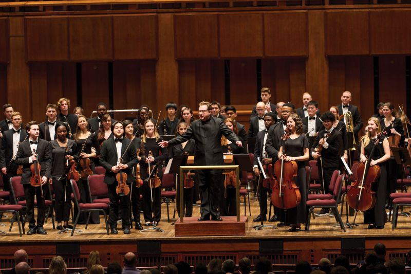 From Protégé to Leader: Recognizing the influence of his teachers’ guidance and expertise, Bekker focuses on mentoring young players, whether through the CSO or the College of Charleston. In February, he led the CofC Orchestra at the Kennedy Center in Washington DC. “It validates our students’ commitment and hard work. Until this point it was only a dream for the CofC Orchestra to go on a tour or to be recognized nationally,” said Bekker in a College Today interview. “It was a great honor. Our orchestra played on a very high level. I think this was the best we have ever sounded.”