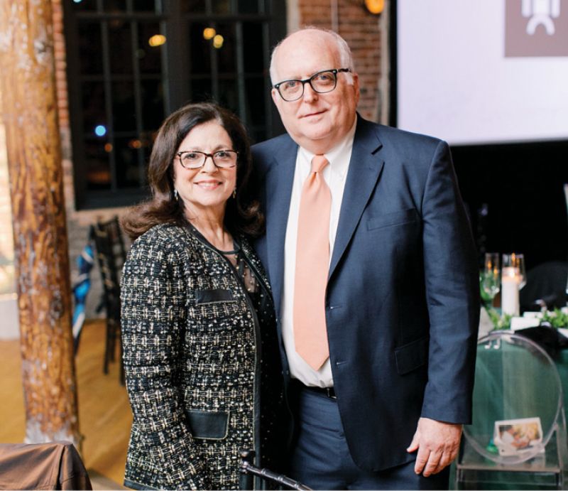 Anita Zucker and David Popowski