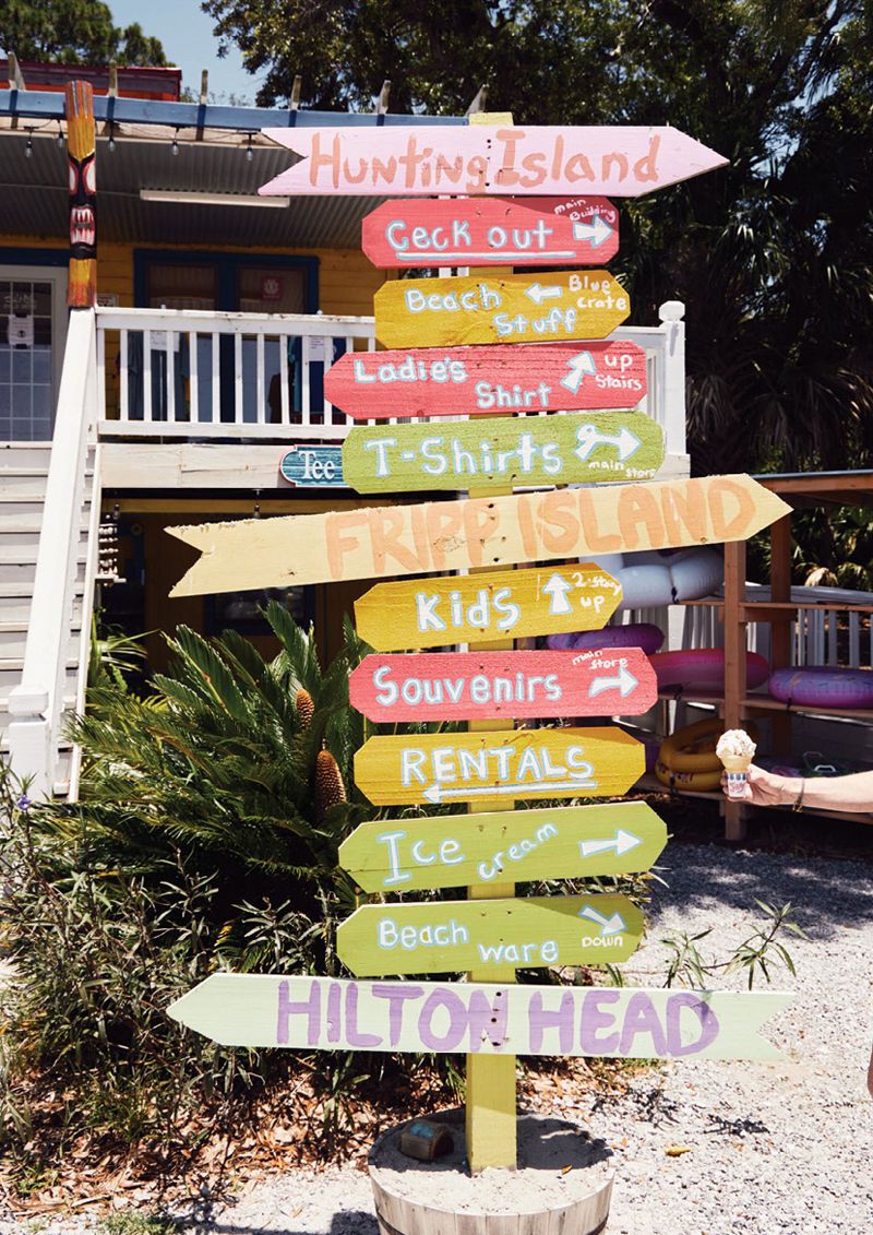 A sign at Barefoot Bubba’s.