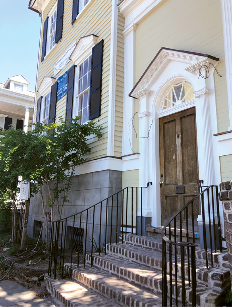 Recently elevated downtown residence near Colonial Lake.