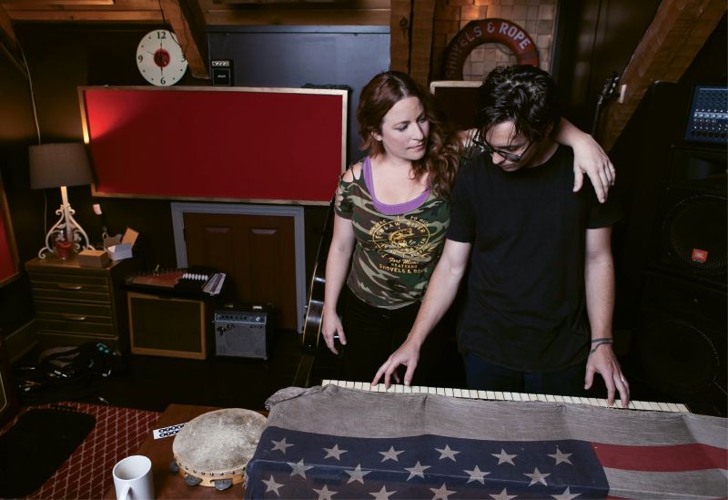 Rope’s Anchor: Despite extensive touring, Hearst and Trent put down their roots, and their song tracks, at their John’s Island home studio.
