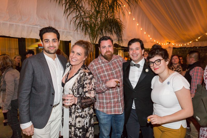 Ian Purkayastha, Kendall Coleman, Chef Matt Bolus, Rob Mondavi, and Ellen Bennett