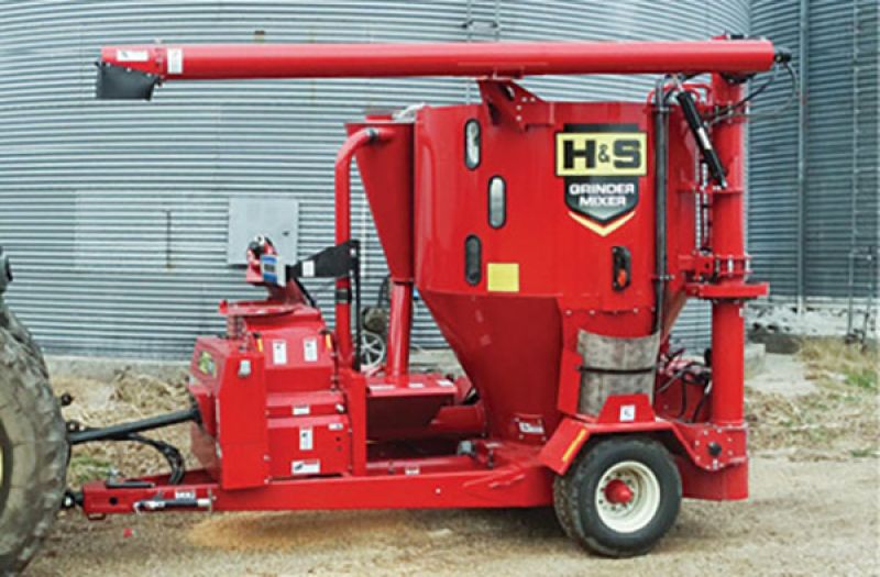 Home Grown: “I love making my own feed for the farm’s livestock using the Grinder Mixer.”