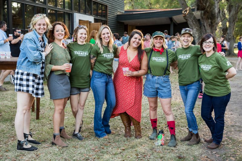 Carrie Larson, Miranda Saunders, Emily Smythe, Jen Sample, Jaime Yurgartis, Erin Fitzgibbons, and Lauren DeVito