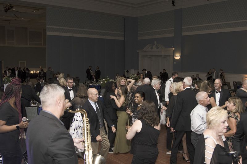 Guests ended the evening on the dance floor.