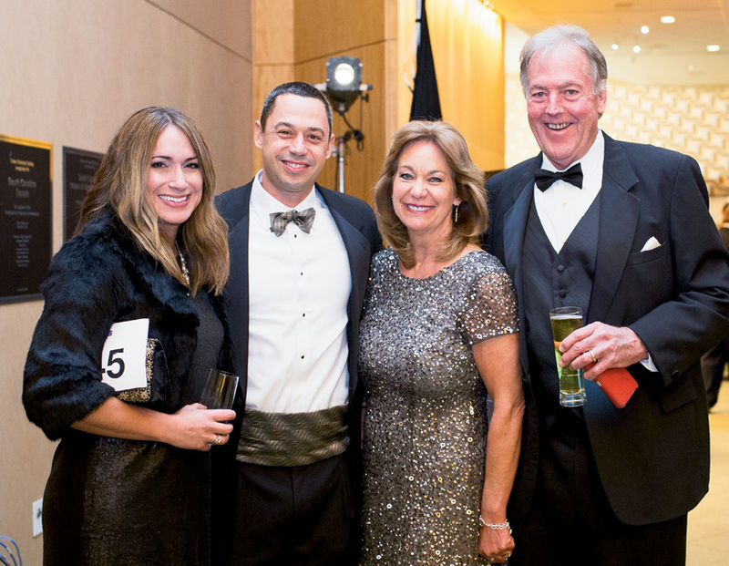 Katie and Russ Seamon with Lynn and Billy Hudson