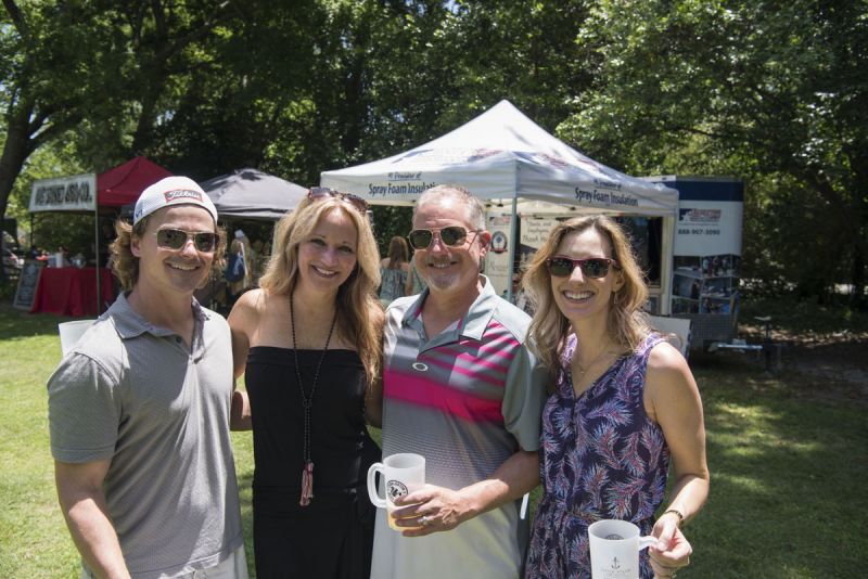 Dave Wilson, Jesse and James Horpath, and Cary Wecht