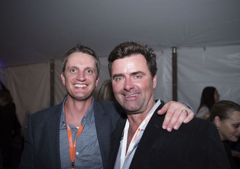 Joe Powell and Alex Tonine
