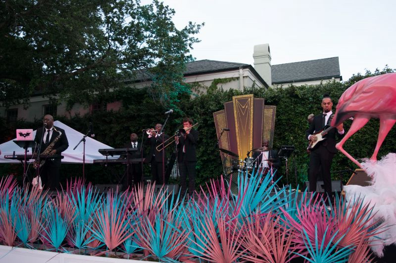 The Live Exchange Party Band provided tunes throughout the night.