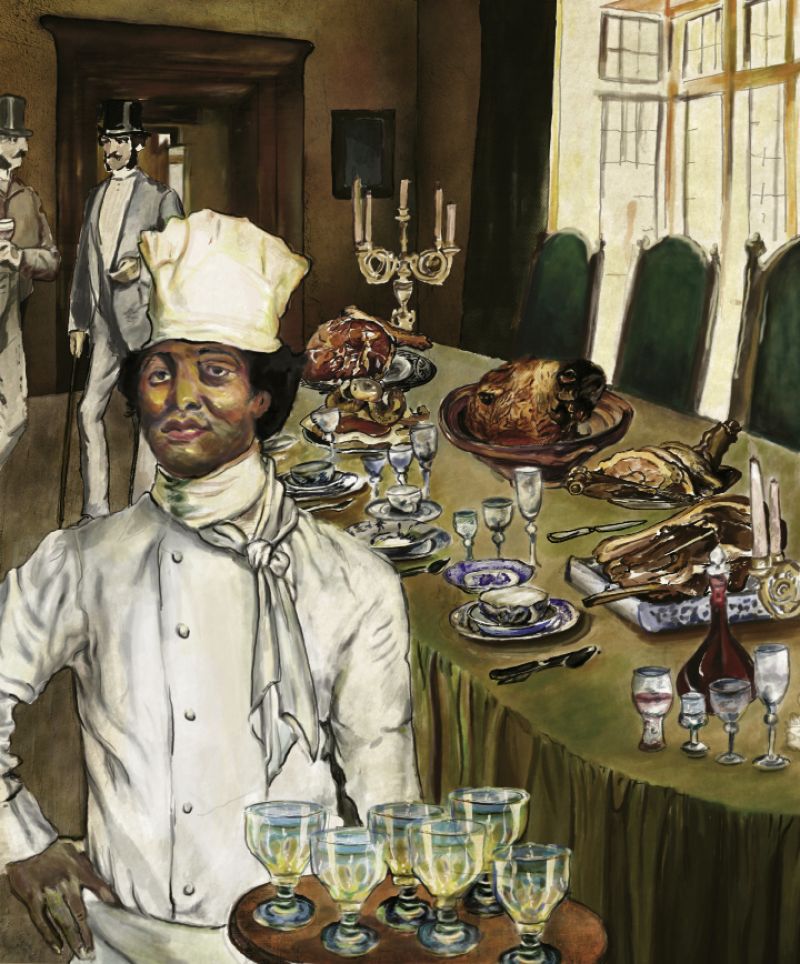 Fare Game: Nat Fuller was the most popular banquet provisioner in the 1850s, overseeing meetings and meals by the Phoenix Fire Company, the Charleston Light Dragoons, the St. Andrew’s Society, and the Chamber of Commerce. By autumn of 1860, the “renowned”  “prince of caterers” announced the opening of his establishment, The Bachelor’s Retreat, at 77 Church Street.