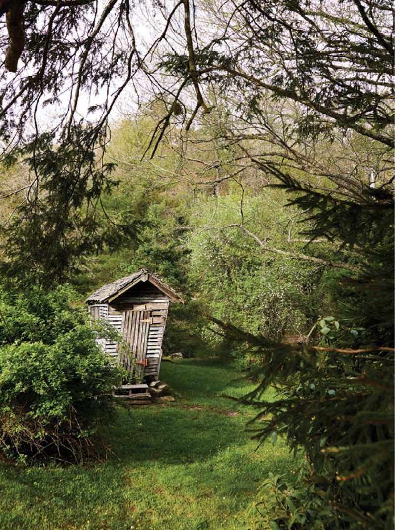 An outbuilding at The Bascom.