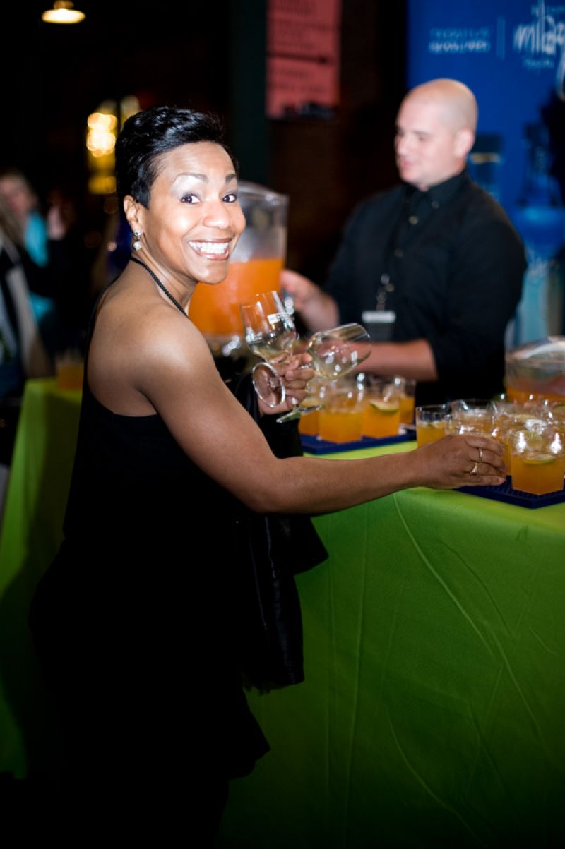 Monica Dunn can&#039;t wait to sip on a Milagro Tequila Bitter Sweet Passion cocktail