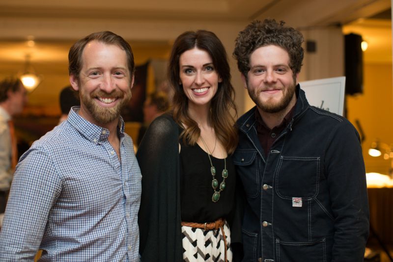 Cofounder of PMI Dr. Ed O&#039;Bryan with Whitney and Josh Lovelace