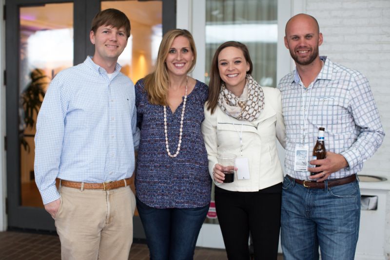 Robert and Kalee Yoe with Jennifer and Jess Easterling
