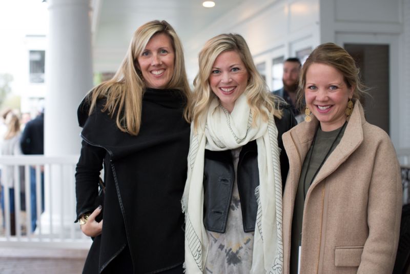 Emily Meier, Allison Johnston, and Katie Barksdale