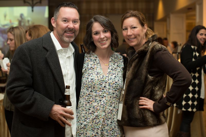 Tom Moylan, Lindsey Rinehart, and Jodi Moylan