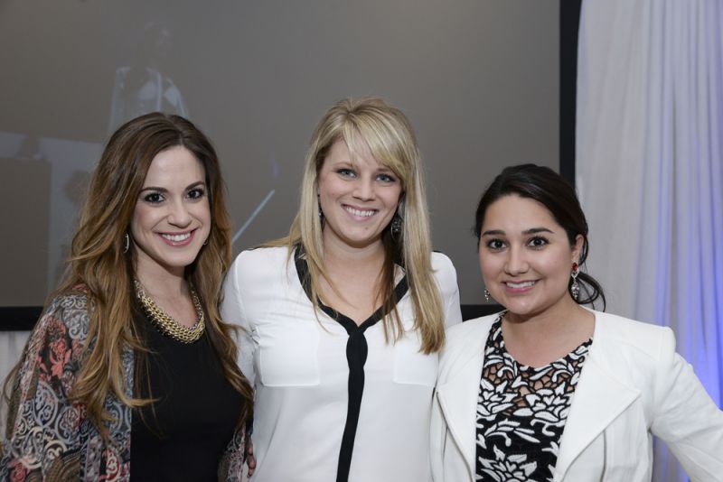 Charity Rosenbaum, Currie Luedecke and Jessica Anders