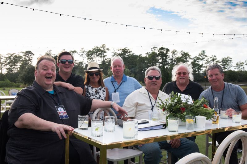 Joe Henry, Ty Donovan, Eileen Kean, Tom Young, George Beckett, Pat Guadagno, and Tom Donovan