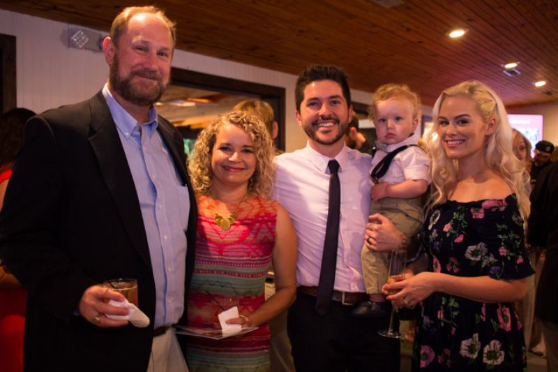 Bob and Claudia Richey with the Ciprari family
